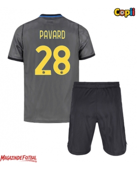 Inter Milan Benjamin Pavard #28 Echipament de Fotbal Replică 2026-27 Copii Treilea (+ Șorturi)
